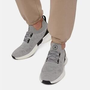 Boggi Milano Men's Recycled Yarn Willow Trainers Grey Shoes Size 10